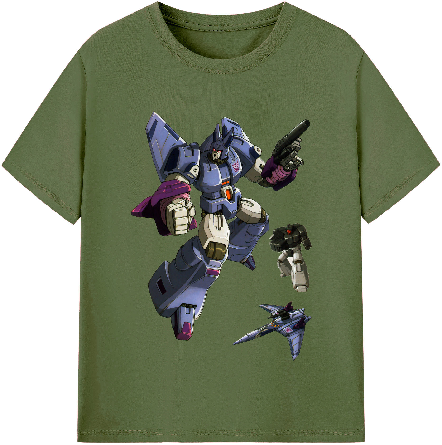 （画像用）  綿100％半袖Tシャツ（フロントプリント）